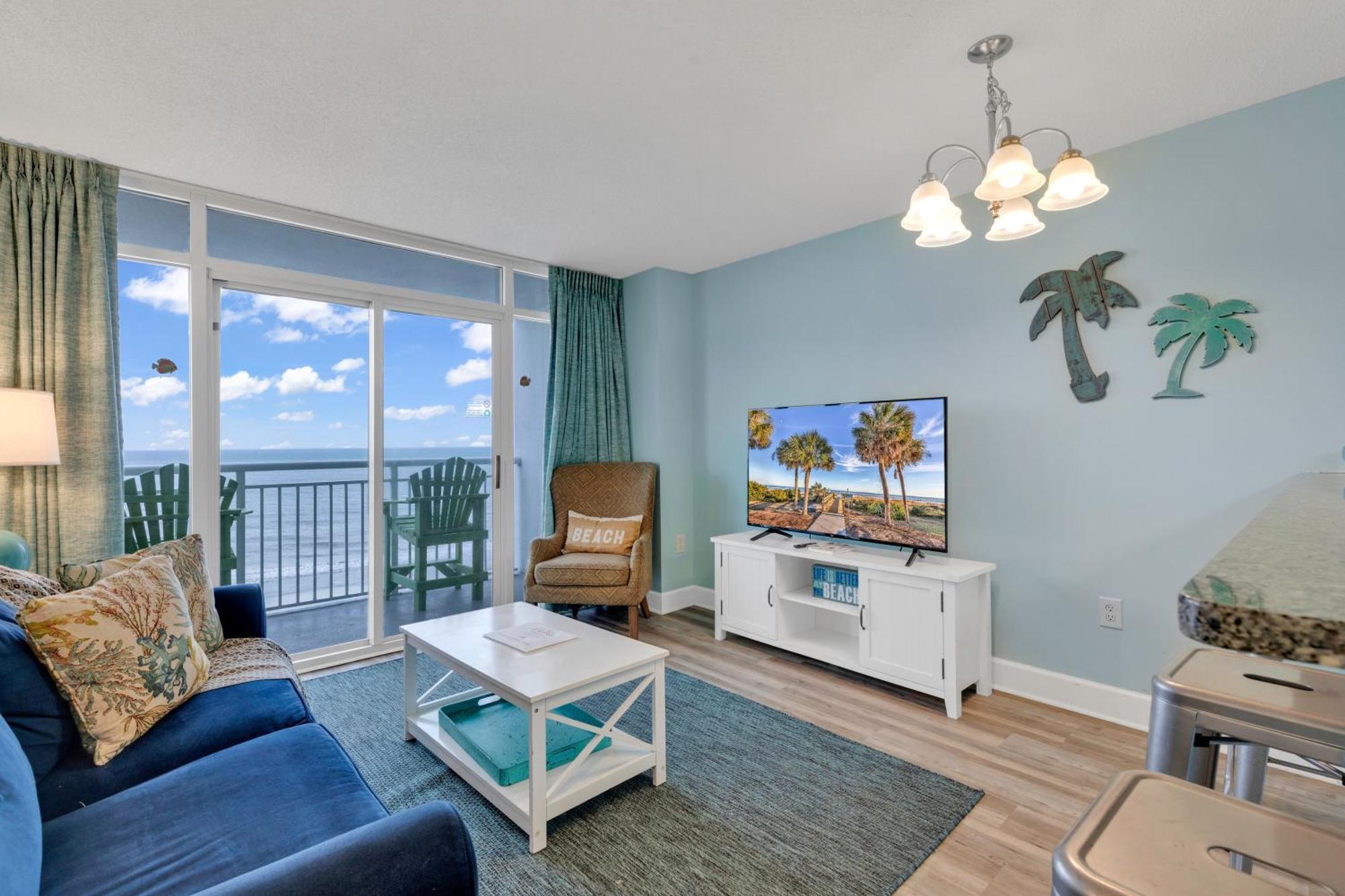 Ocean Front 2Br Elegant Condo In Atlantica Resort Myrtle Beach Eksteriør billede