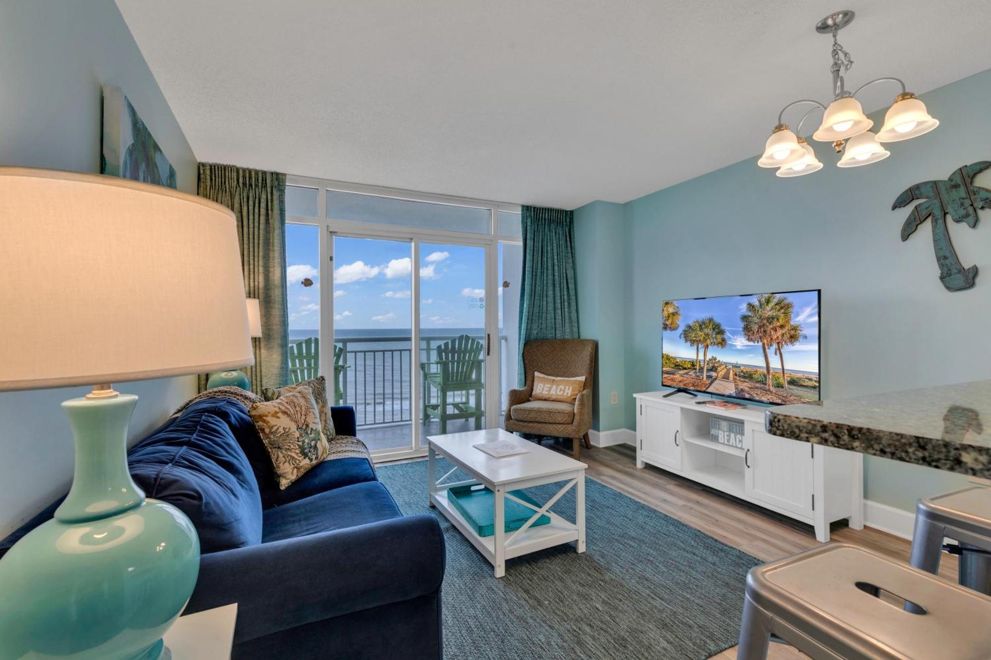 Ocean Front 2Br Elegant Condo In Atlantica Resort Myrtle Beach Eksteriør billede